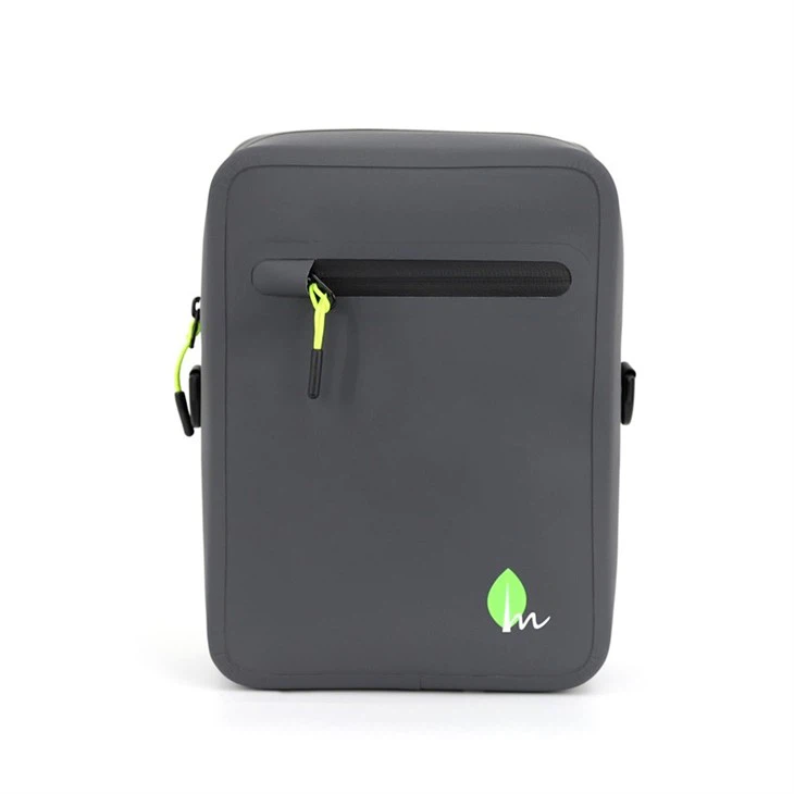 Gray Waterproof Cross Body Bag