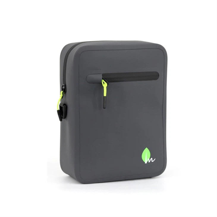 Gray Waterproof Messenger Bag