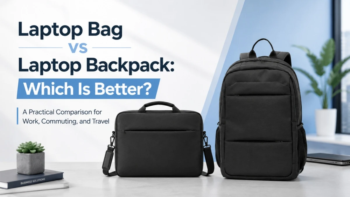 Laptop Bag vs Laptop Backpack Which is Better
